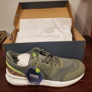 New in Box size 10 New Balance Women's Shoes  Army Green Camouflage on back
